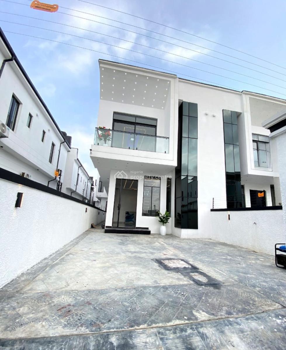 Luxury 4 Bedroom Semi Detached Duplex with Bq in a Secure Estate, Ajah, Lekki, Lagos, Semi-detached Duplex for Sale
