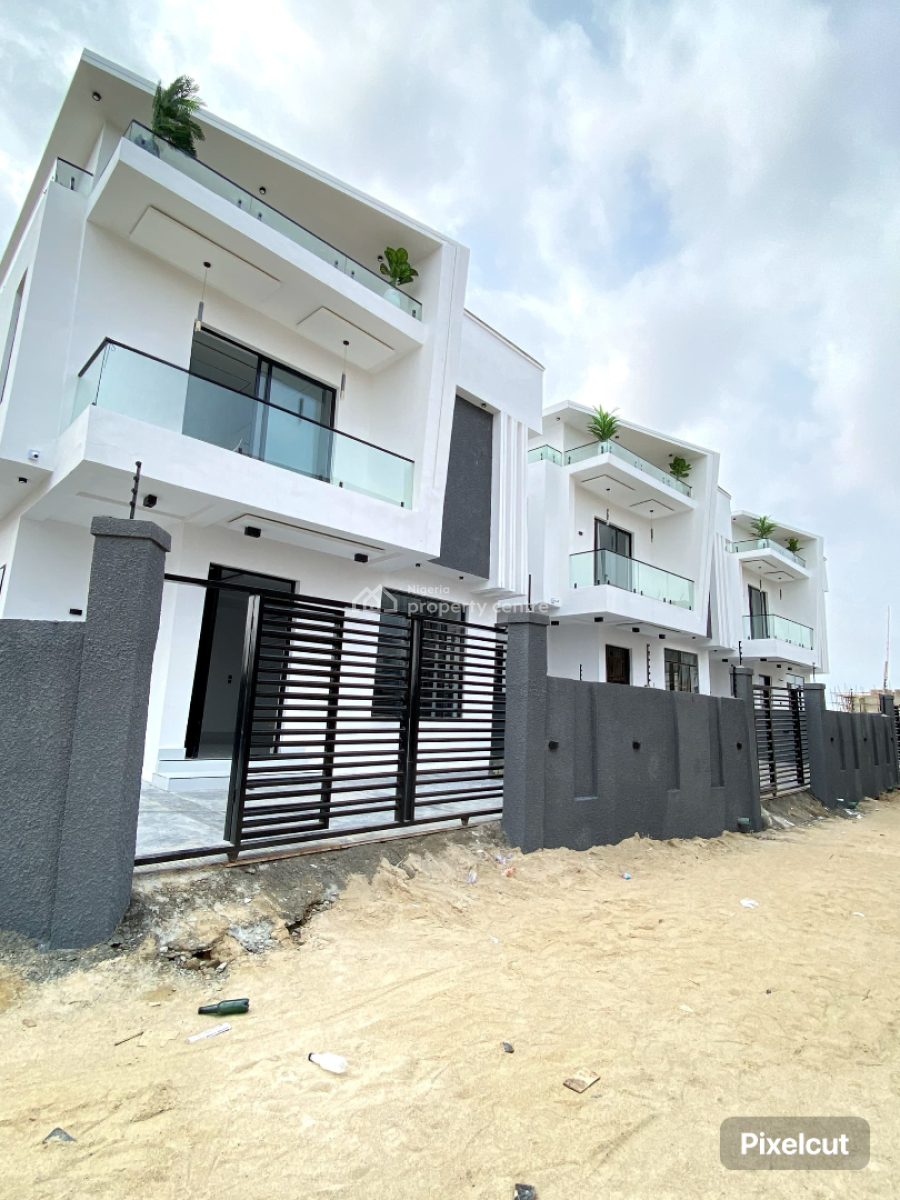 Newly Built 4 Bedroom Fully Detached Duplex with Bq in a Secure Estate, Ajah, Lagos, Detached Duplex for Sale