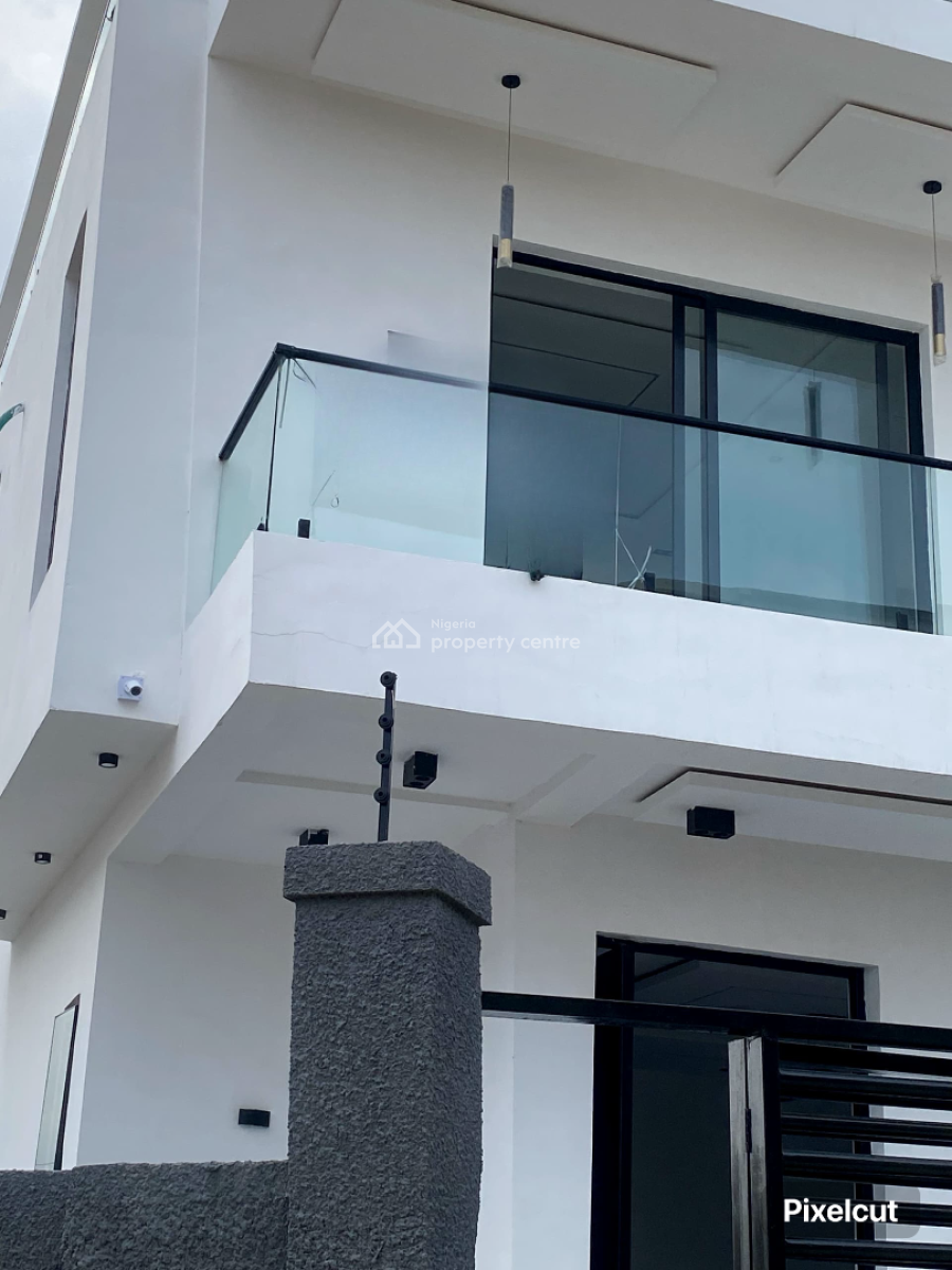Newly Built 4 Bedroom Fully Detached Duplex with Bq in a Secure Estate, Ajah, Lagos, Detached Duplex for Sale
