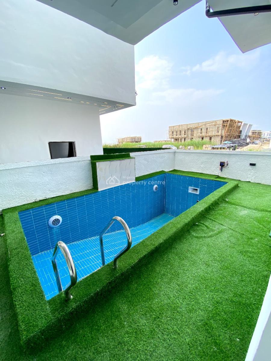 Exquisite 5 Bedroom Fully Detached Duplex with Bq in a Secure Estate, Lekki, Lagos, Detached Duplex for Sale