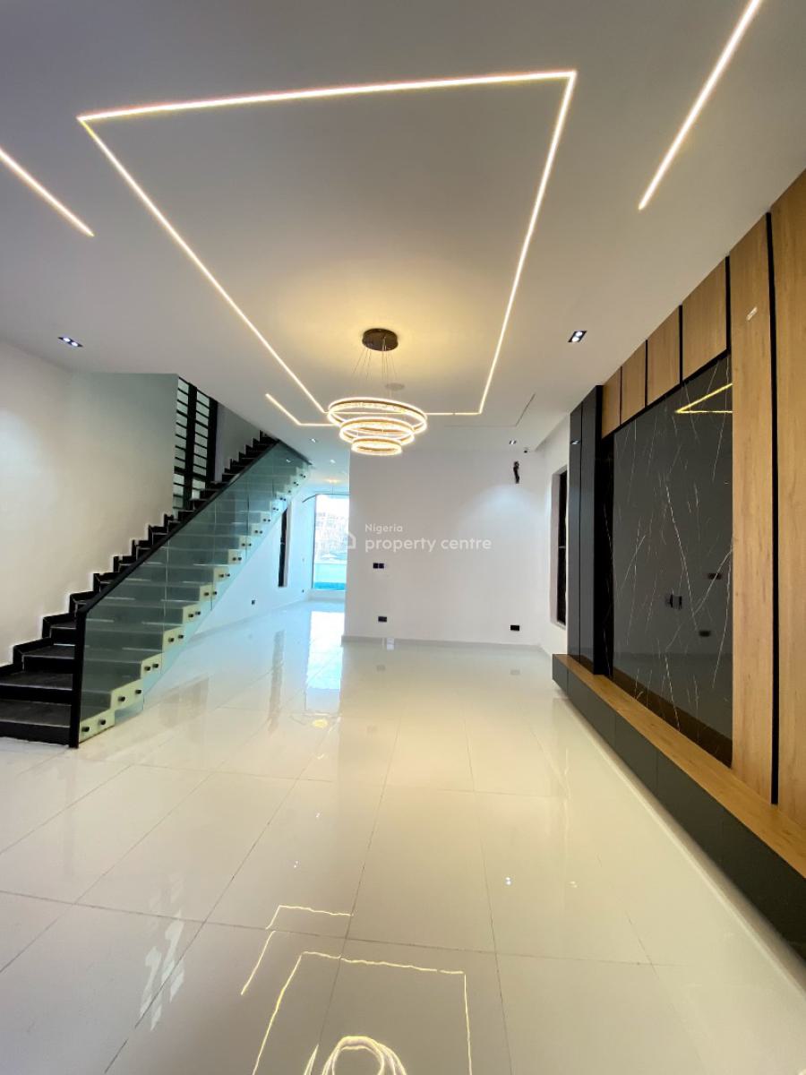 Exquisite 5 Bedroom Fully Detached Duplex with Bq in a Secure Estate, Lekki, Lagos, Detached Duplex for Sale