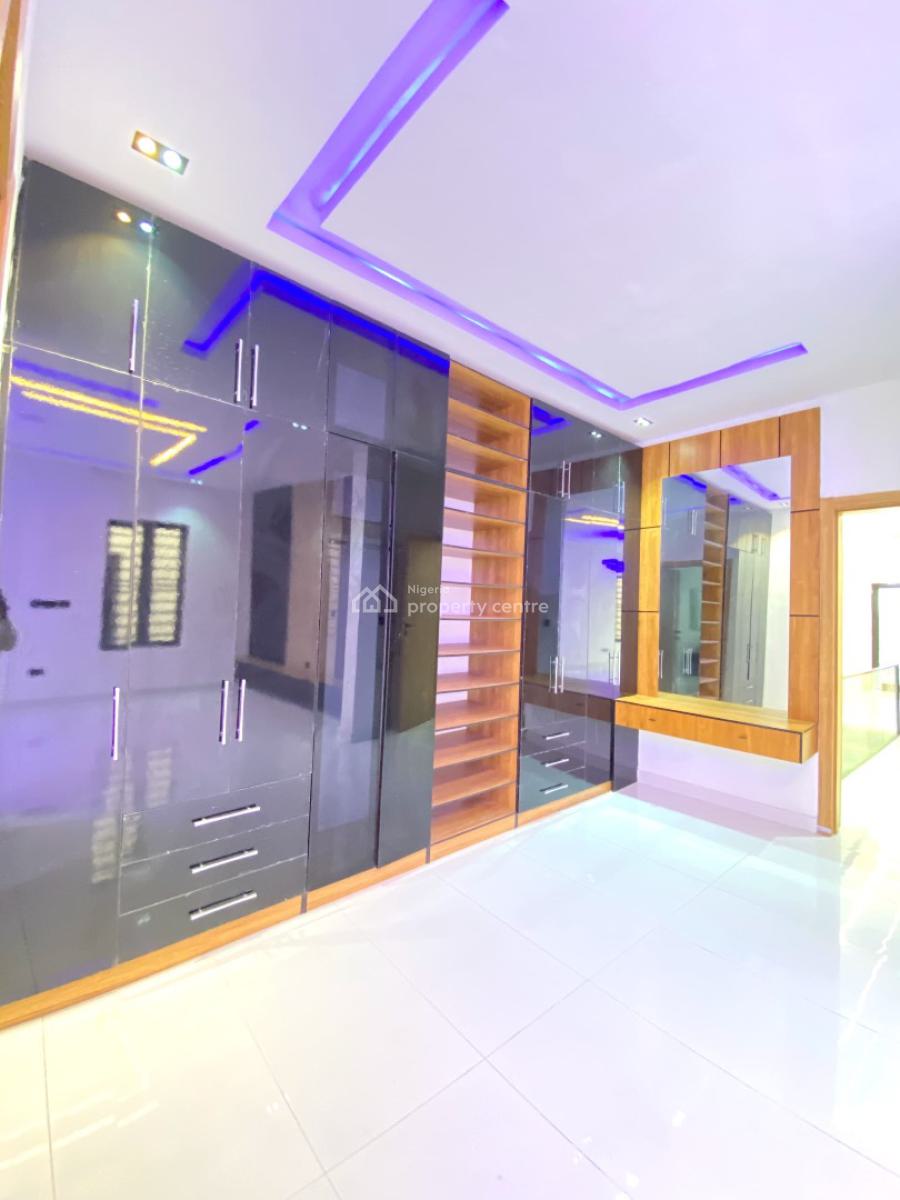 Exquisite 5 Bedroom Fully Detached Duplex with Bq in a Secure Estate, Lekki, Lagos, Detached Duplex for Sale