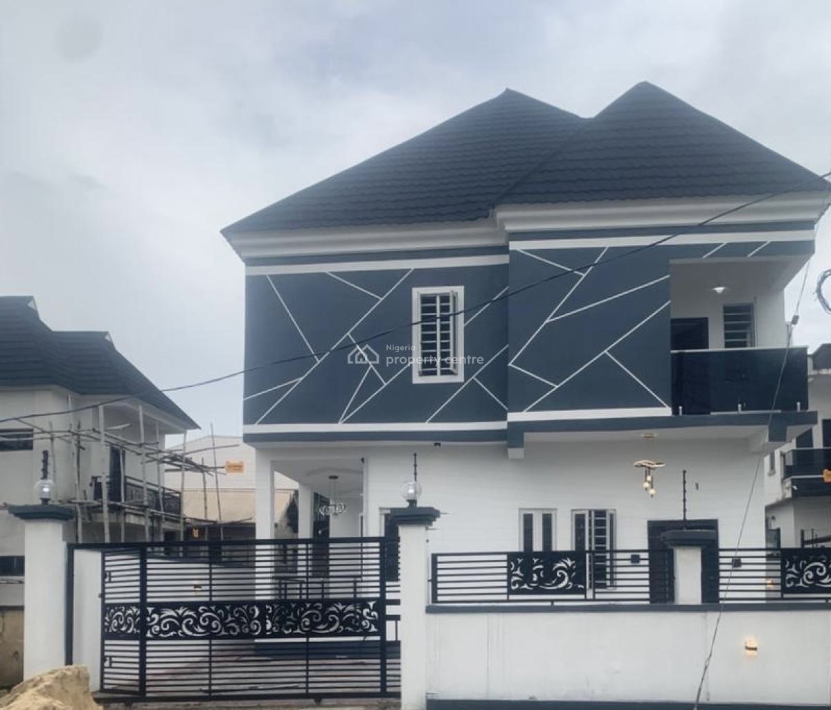 New Built 4 Bedroom Duplex with Bq, Peaceville Homes, Thomas Estate, Lekki Expressway, Lekki, Lagos, Detached Duplex for Sale