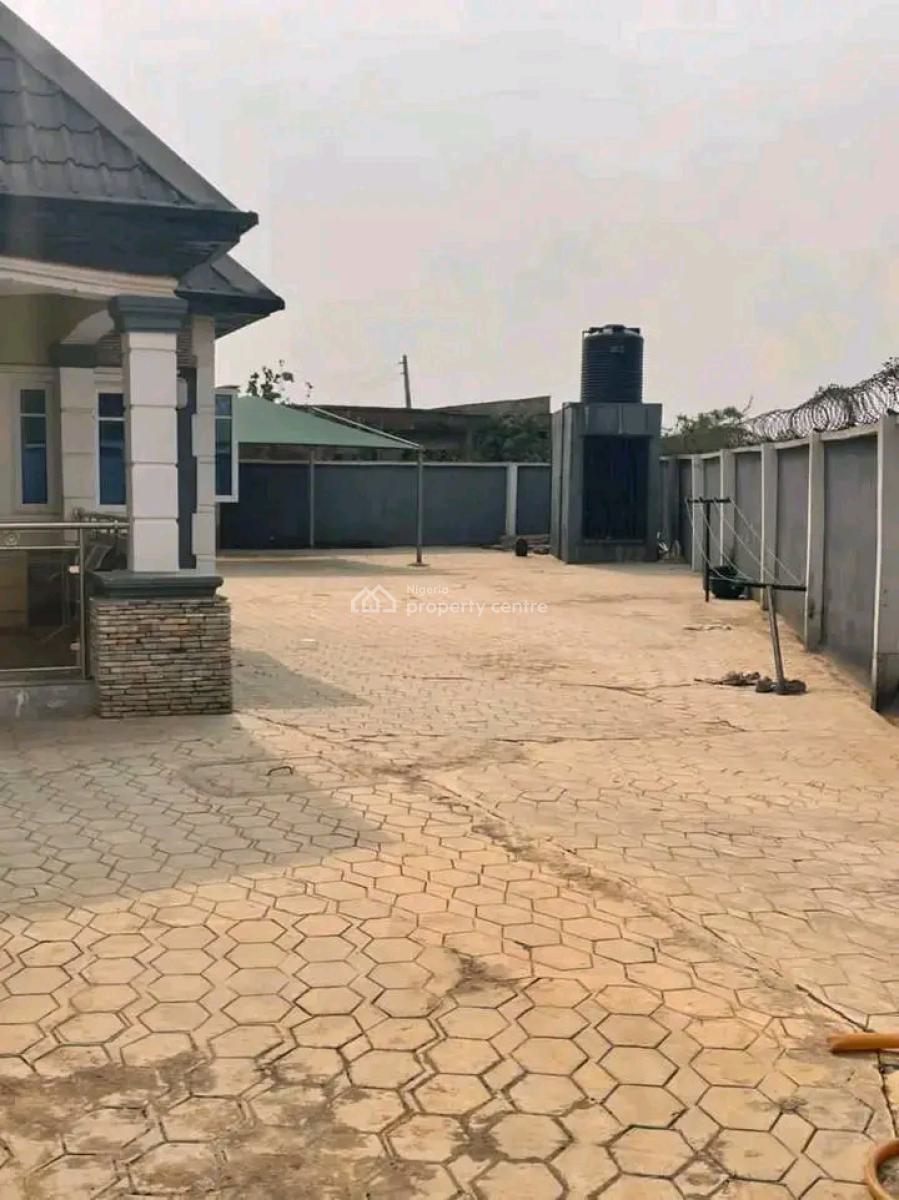 3-bedroom Flat on 1 and ½ Plots of Land, Mowe Ofada, Ogun, Detached Bungalow for Sale