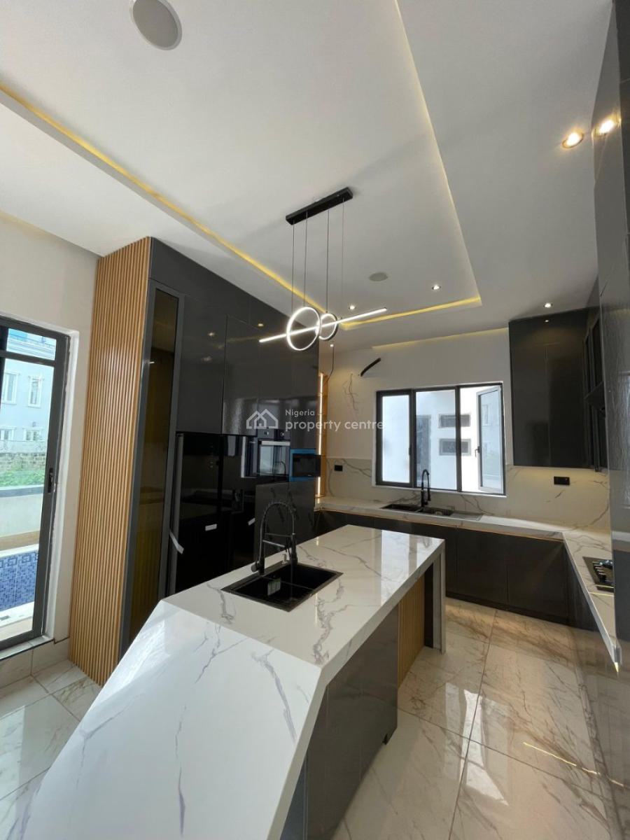 5 Bedrooms Fully Detached Duplex with Swimming Pool, Cinema, Bq, Ikota, Lekki, Lagos, Detached Duplex for Sale