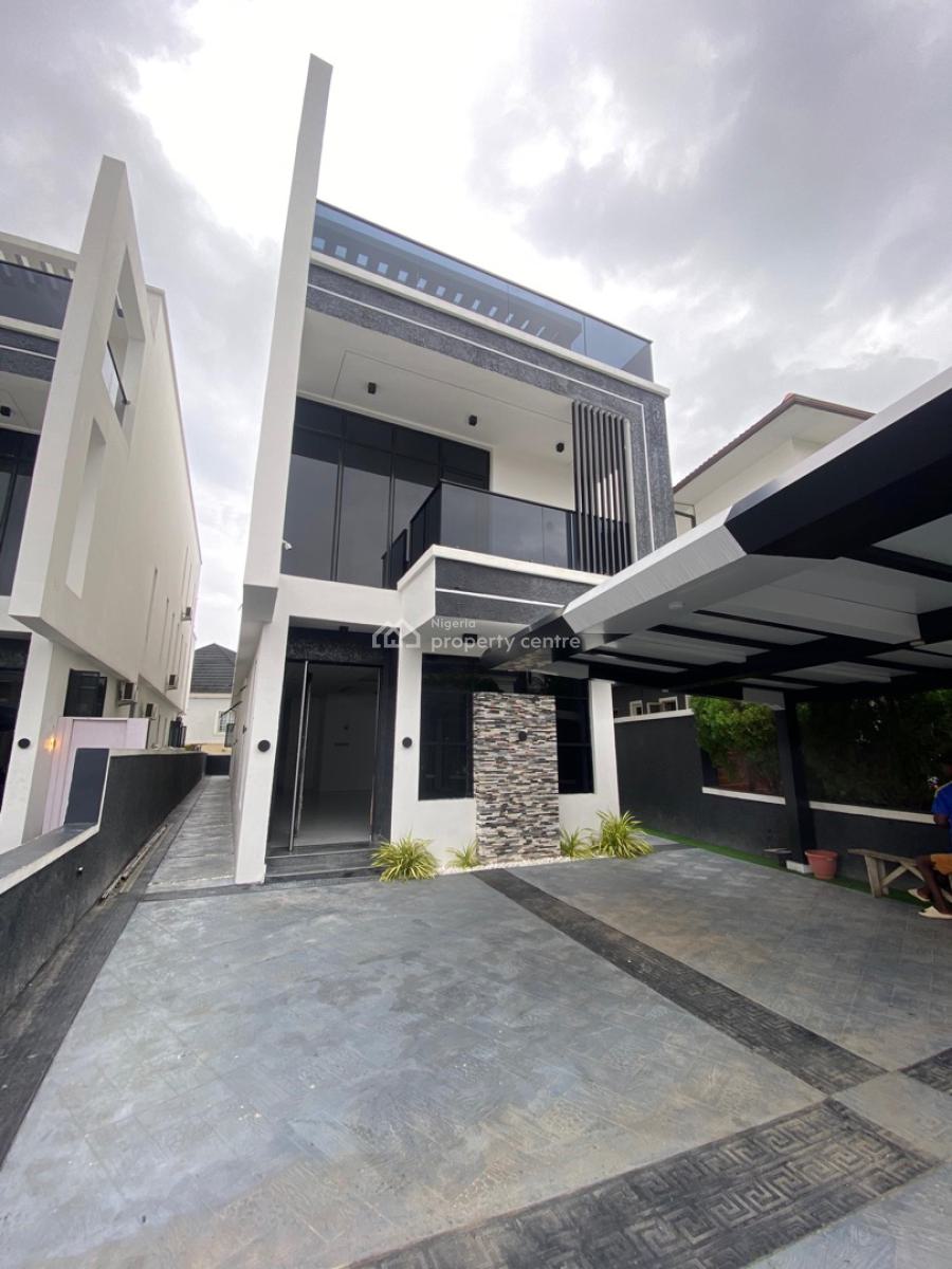5 Bedroom Fully Detached Duplex with Bq, Pool, Cinema and Penthouse, Megamound Estate, Lekki, Lagos, Detached Duplex for Sale