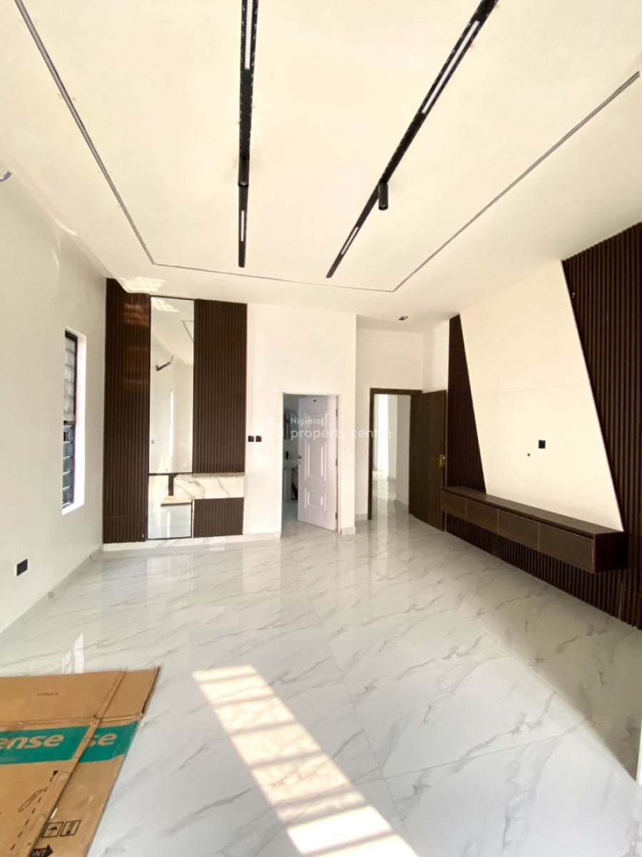 Exquisite 5 Bedroom Fully Detached Duplex with Bq in a Secure Estate, Ajah, Lagos, Detached Duplex for Sale