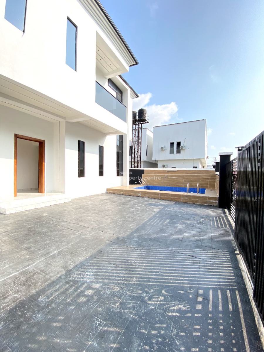 Exquisite 5 Bedroom Fully Detached Duplex with Bq in a Secure Estate, Ajah, Lagos, Detached Duplex for Sale