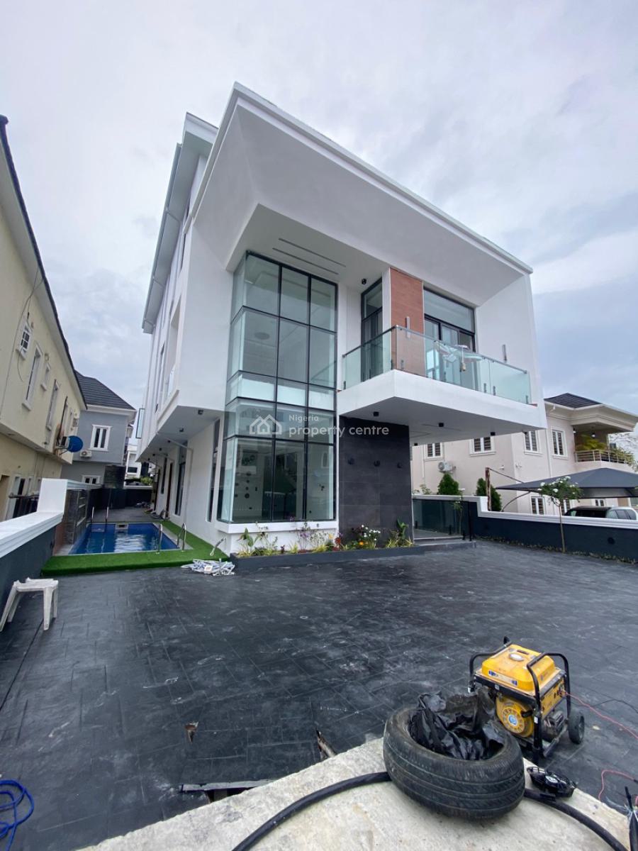5 Bedroom Semi Detached Duplex with Bq, Megamound Estate, Lekki, Lagos, Semi-detached Duplex for Sale
