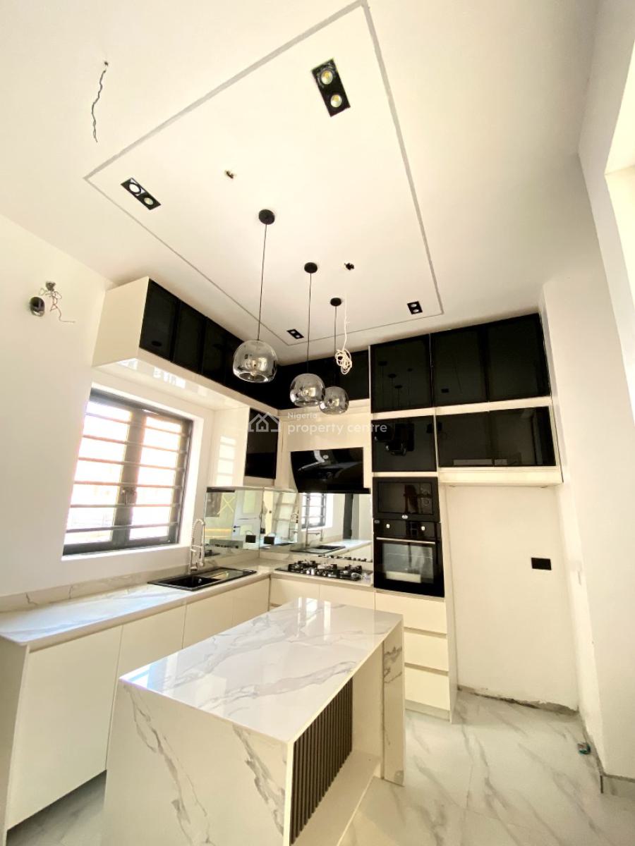 Exquisite 4 Bedroom Semi Detached Duplex with Bq in a Secure Estate, Ajah, Lekki, Lagos, Semi-detached Duplex for Sale