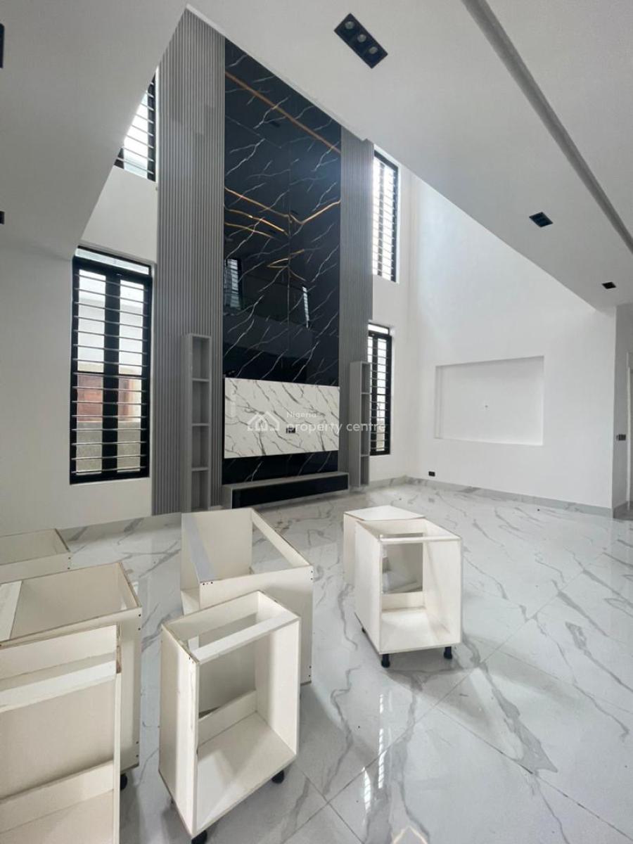 Luxurious 5 Bedroom Fully Detached Duplex with Cinema, Rooftop Terrace, Chevron, Lekki, Lagos, Block of Flats for Sale