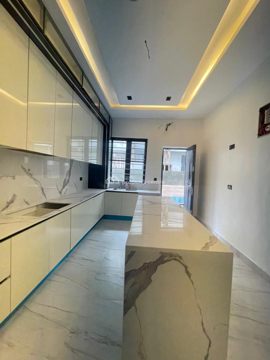 Luxurious 5 Bedroom Fully Detached Duplex with Cinema, Rooftop Terrace, Chevron, Lekki, Lagos, Block of Flats for Sale