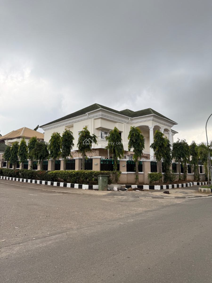 5 Bedroom Detached Duplex with 3 Rooms Bq, Maitama District, Abuja, Detached Duplex for Rent