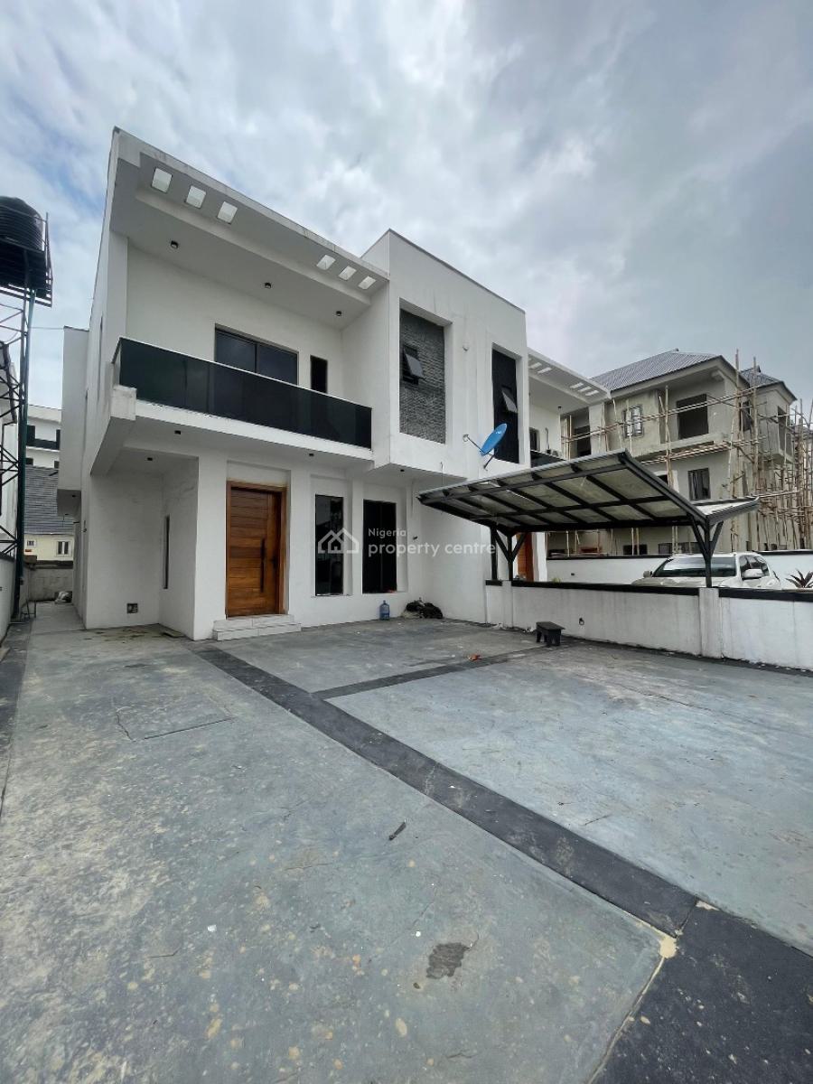 Elegant 4 Bedroom Semi Detached Duplex with Bq, Ikate Elegushi, Lekki, Lagos, Semi-detached Duplex for Sale