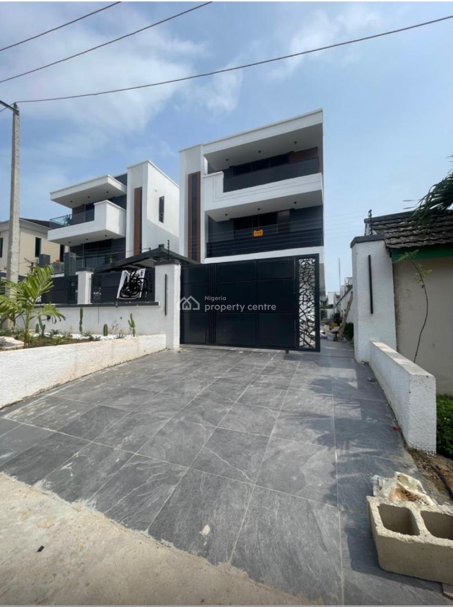 Elegantly Built 5 Bedroom Fully Detached Duplex with a Bq, Lekki Phase 1, Lekki, Lagos, Detached Duplex for Sale
