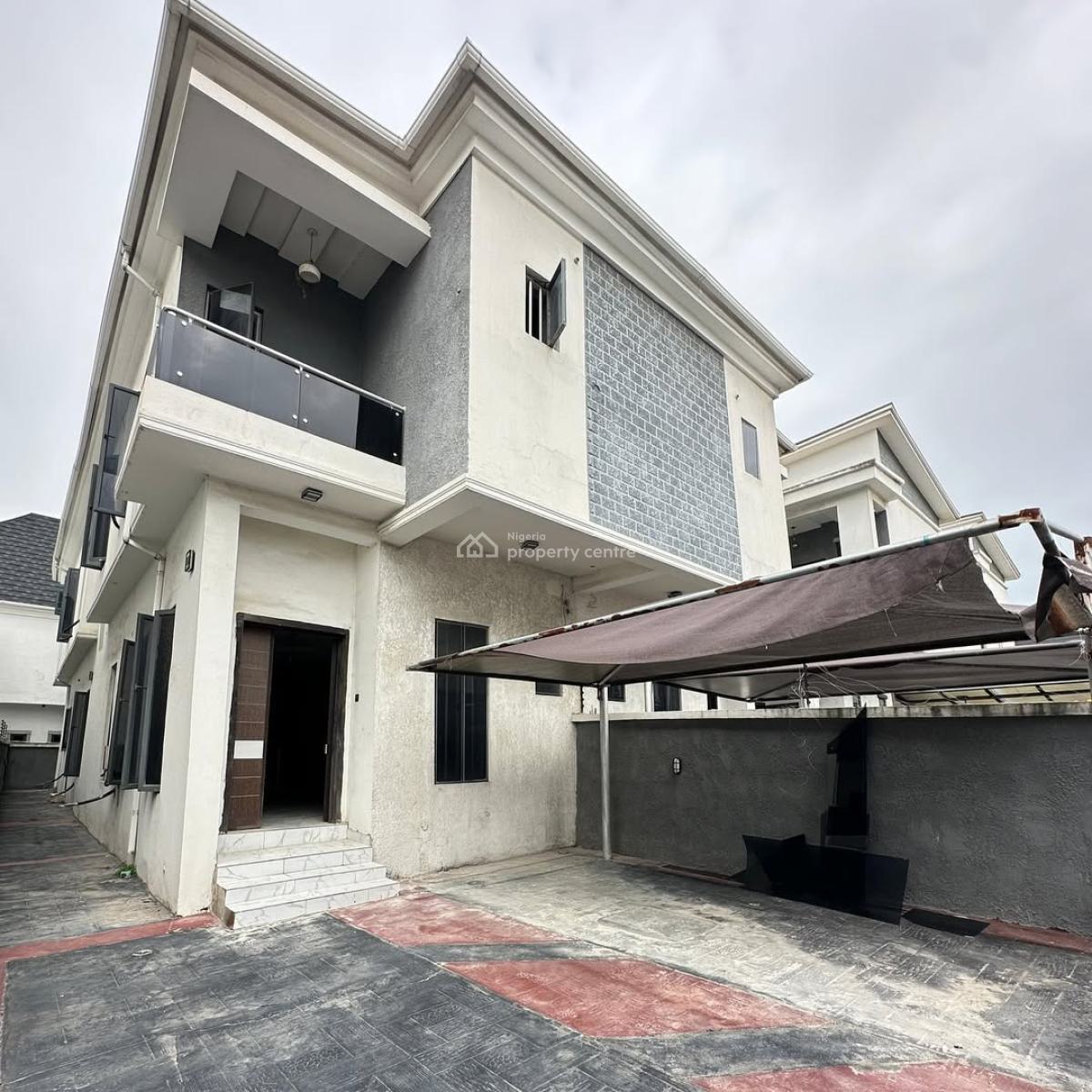 Luxurious Contemporary 4 Bedroom Deluxe Fully Detached Duplex with Bq, Orchid, Lekki, Lagos, Semi-detached Duplex for Sale