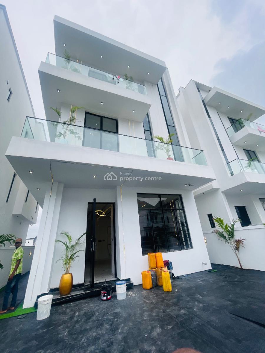 Luxury Five Bedrooms Detached Duplex with Bq, Off Orchid Road, Lekki Phase 1, Lekki, Lagos, Detached Duplex for Sale