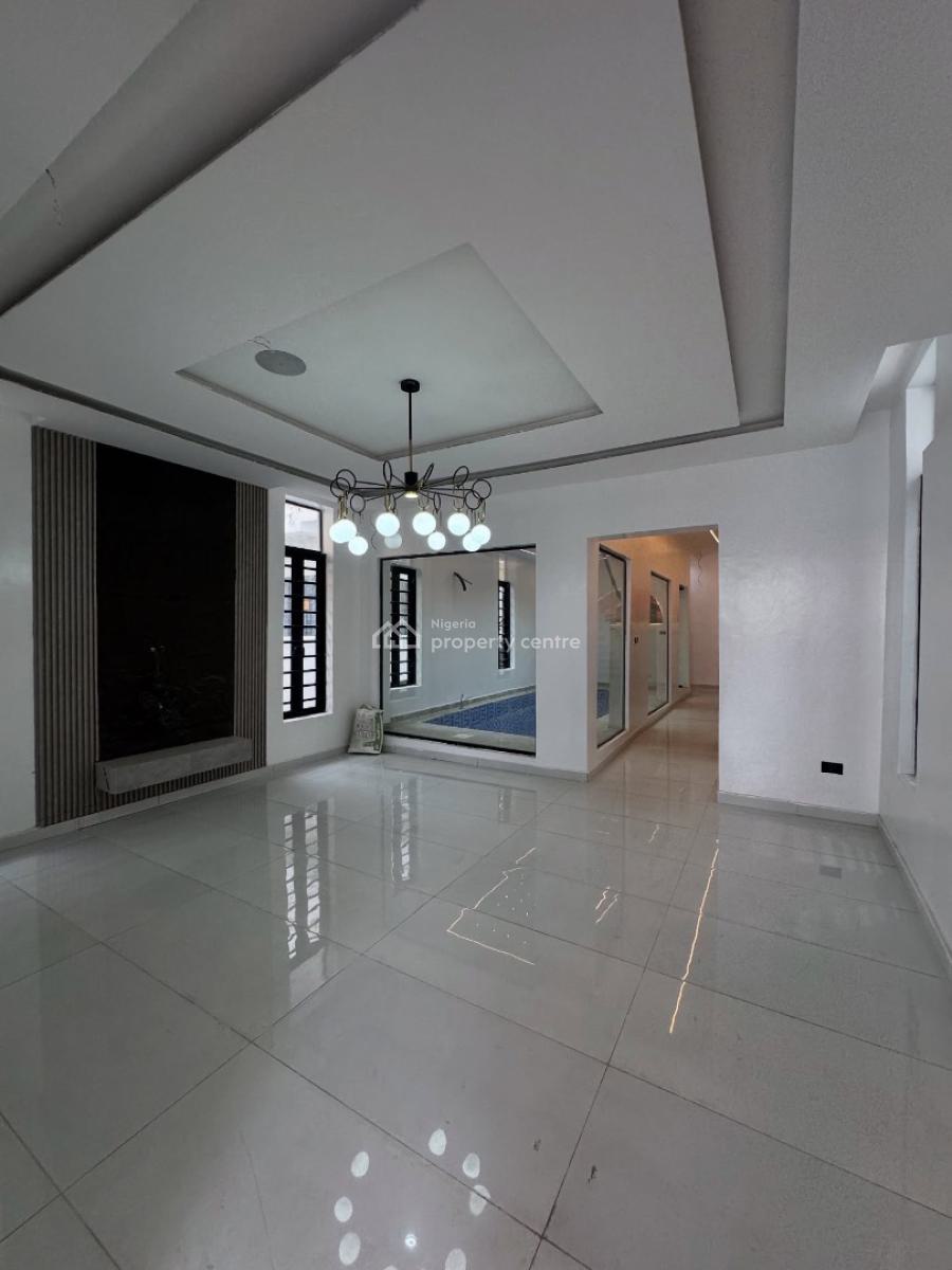 Magnificent 5 Bedroom Detached Duplex with Swimming Pool and Bq, Chevron, Lekki, Lagos, Detached Duplex for Sale