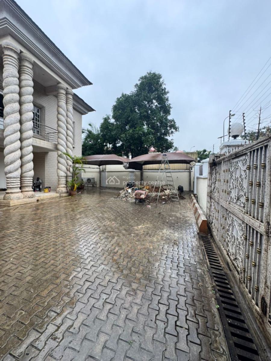 Stunning 4 Bedrooms Detached Duplex with 2 Bedrooms Guests Chalets, Off Yedsaram Street, Maitama District, Abuja, Detached Duplex for Rent