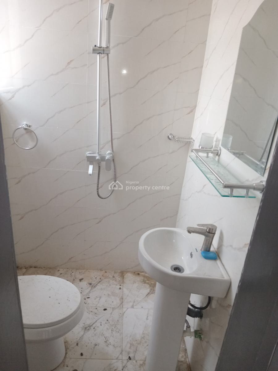 Newly Built 2bedroom Flat Upstairs, Sangotedo, Ajah, Lagos, Flat / Apartment for Rent