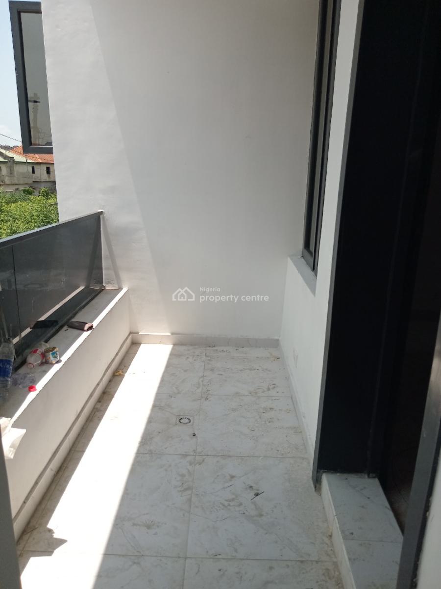 Newly Built 2bedroom Flat Upstairs, Sangotedo, Ajah, Lagos, Flat / Apartment for Rent