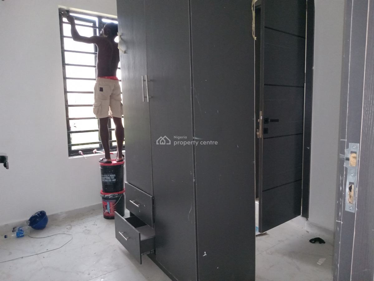 Newly Built 2bedroom Flat Upstairs, Sangotedo, Ajah, Lagos, Flat / Apartment for Rent