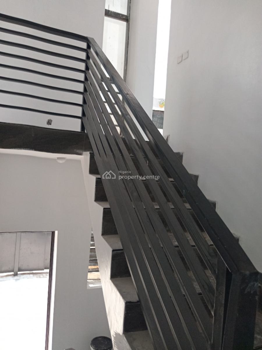 Newly Built 2bedroom Flat Upstairs, Sangotedo, Ajah, Lagos, Flat / Apartment for Rent