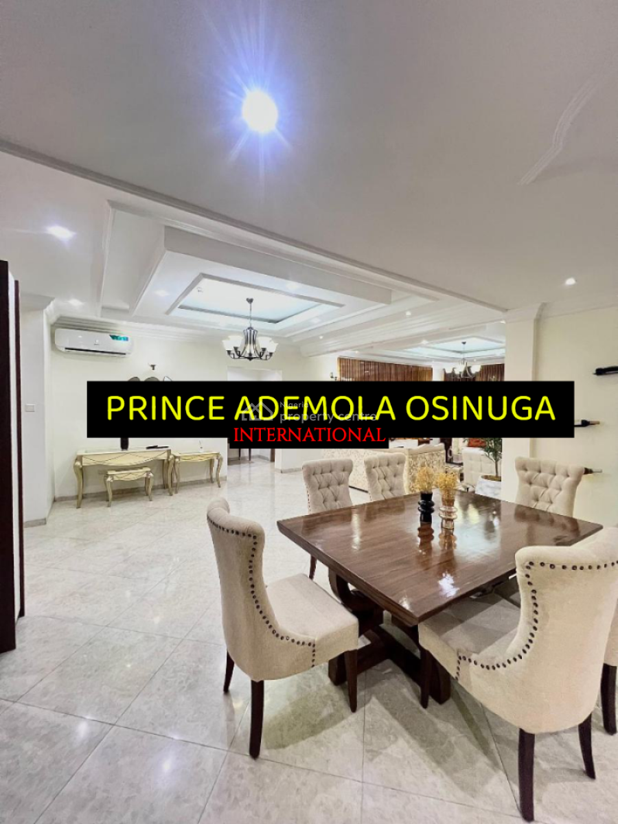 Furnished Luxury 4 Bedroom Apartment + Bq+gym+pool, Old Ikoyi, Ikoyi, Lagos, Flat / Apartment for Rent