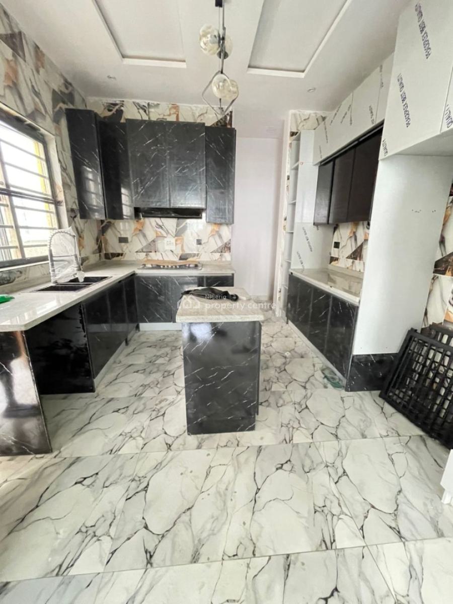 Modestly Finished 4 Bedroom Semi Detached Duplex with Bq, Ikota, Lekki, Lagos, Semi-detached Duplex for Sale