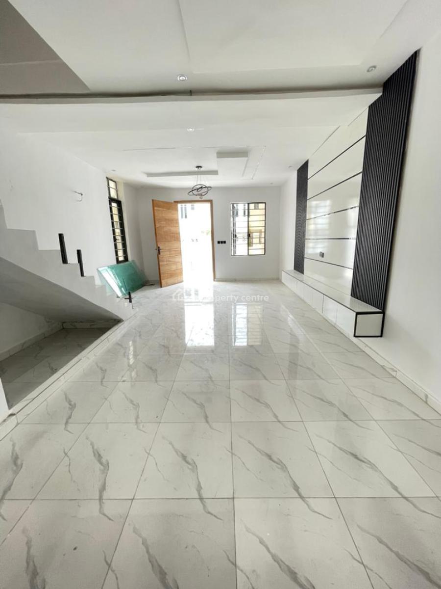 Modestly Finished 4 Bed Semi Detached Duplex with Bq, Ikota, Lekki, Lagos, Semi-detached Duplex for Sale