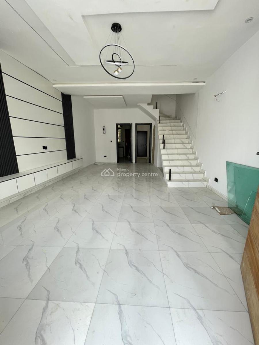 Modestly Finished 4 Bed Semi Detached Duplex with Bq, Ikota, Lekki, Lagos, Semi-detached Duplex for Sale