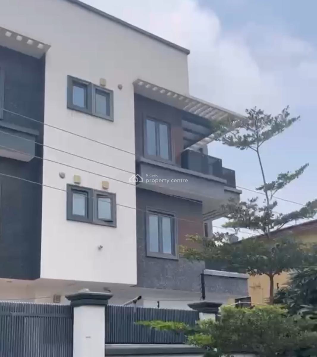 Luxury 4-bedroom Duplex with Bq (self Compound), Lekki Right Side, Lekki Phase 1, Lekki, Lagos, Semi-detached Duplex for Rent