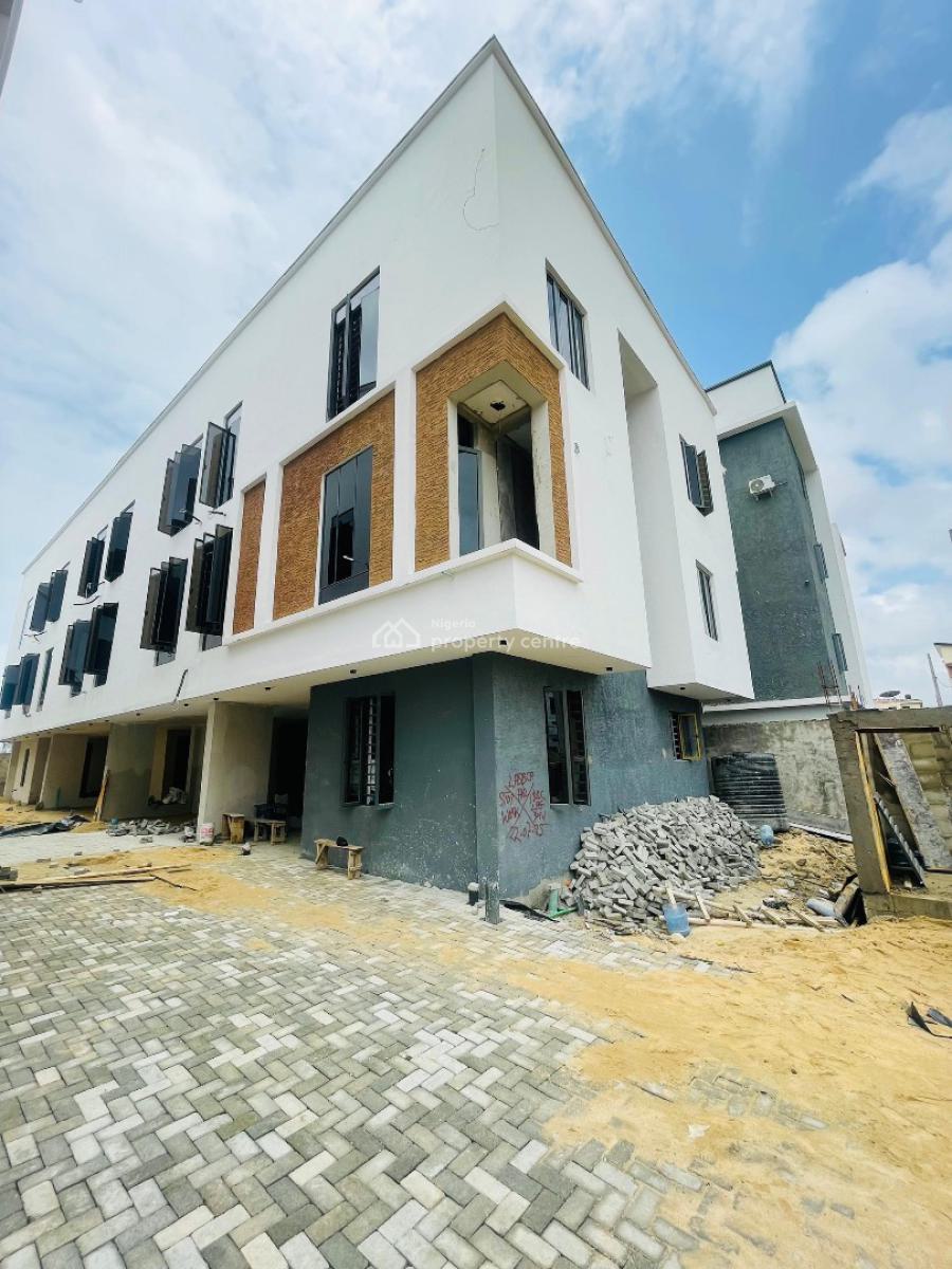 Luxury 3 Bedroom Terraced Duplex Smart Home with Bq, Ikate, Lekki, Lagos, Terraced Duplex for Sale