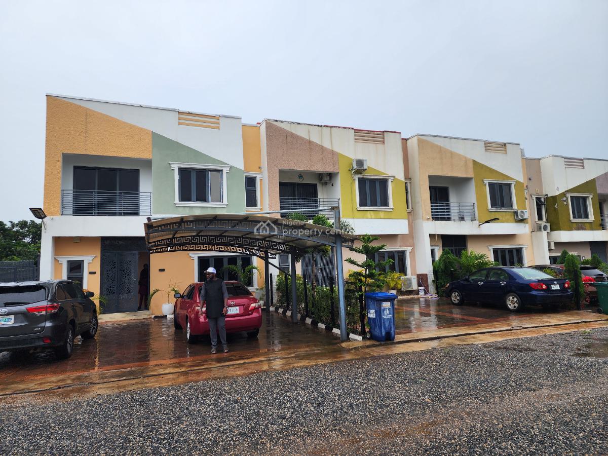 Luxuriously Finished, Well Located and Spacious 3 Bedroom Terrace + Bq, Aso Estate, By Step One Estate, Karsana, Abuja, Terraced Duplex for Sale