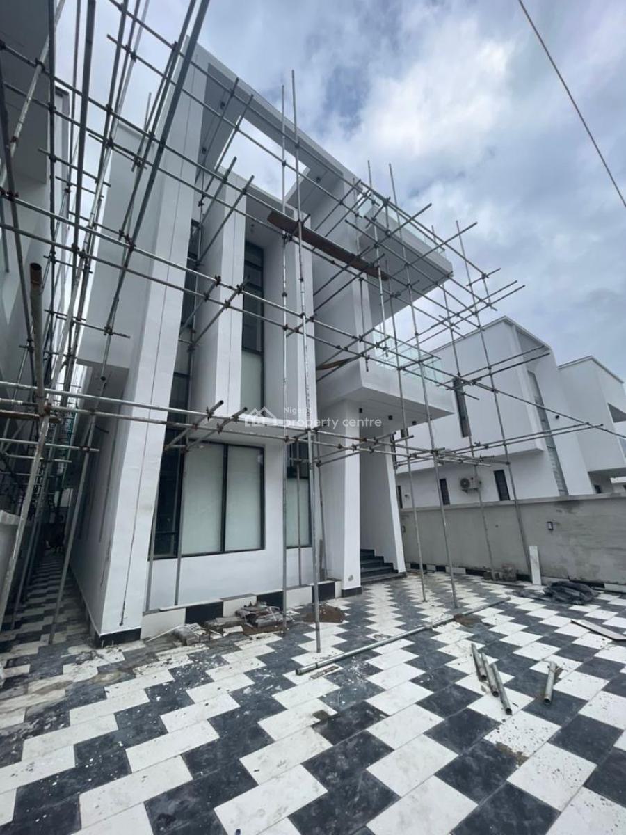 Luxurious 5 Bedroom Fully Detached Duplex with Bq and Pool, Chevron Toll Gate, Lekki, Lagos, Detached Duplex for Sale