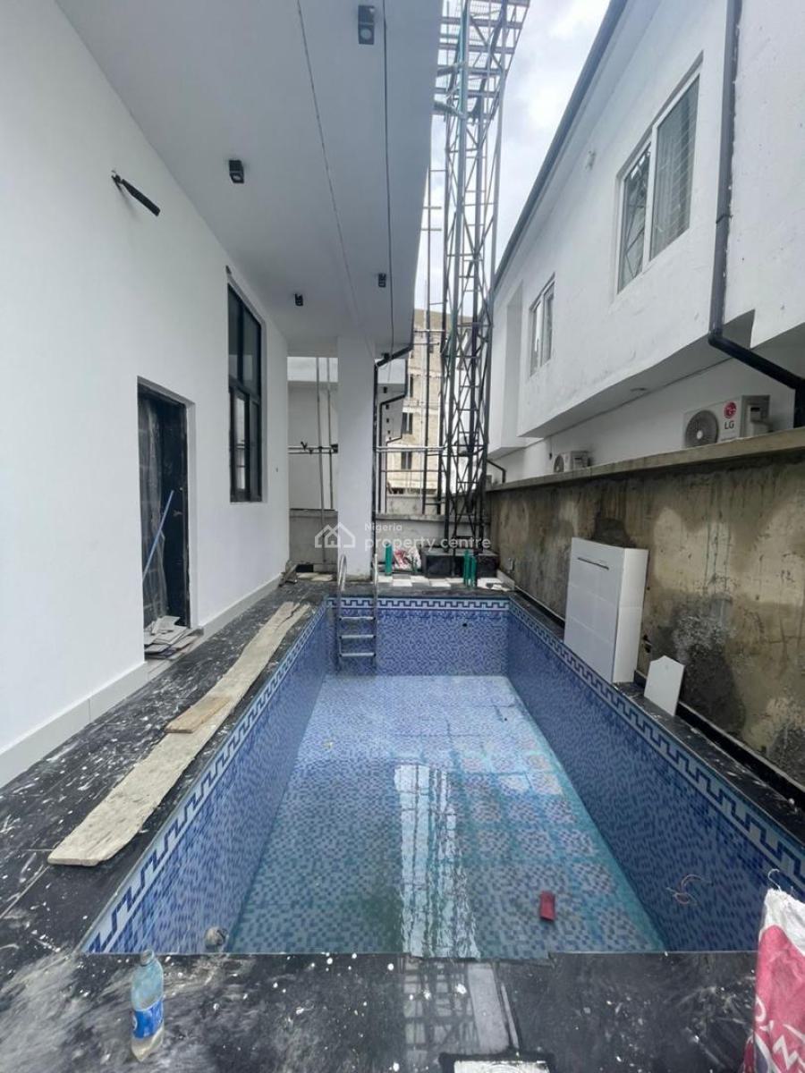 Luxurious 5 Bedroom Fully Detached Duplex with Bq and Pool, Chevron Toll Gate, Lekki, Lagos, Detached Duplex for Sale