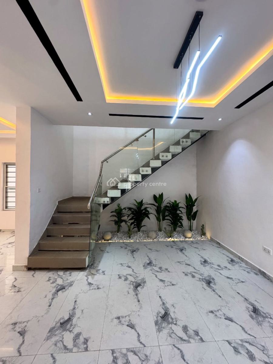 Magnificent 5 Bedroom Detached Duplex with Swimming Pool and Bq, Chevron, Lekki, Lagos, Detached Duplex for Sale