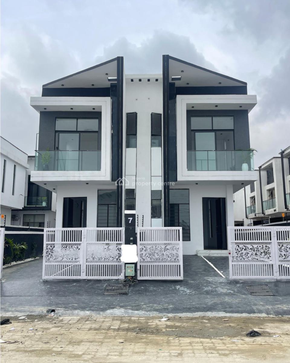 4 Bedroom Semi Detached Duplex, Ikota, Lekki, Lagos, Semi-detached Duplex for Sale