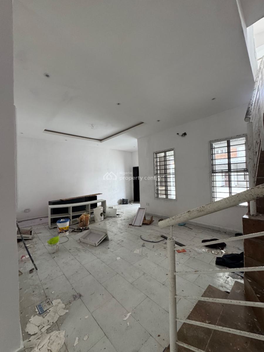 Renovated 4 Bedroom Duplex Terrace with Bq Secure Estate Band a, Orchid Road Before Round About, Lekki, Lagos, Terraced Duplex for Rent