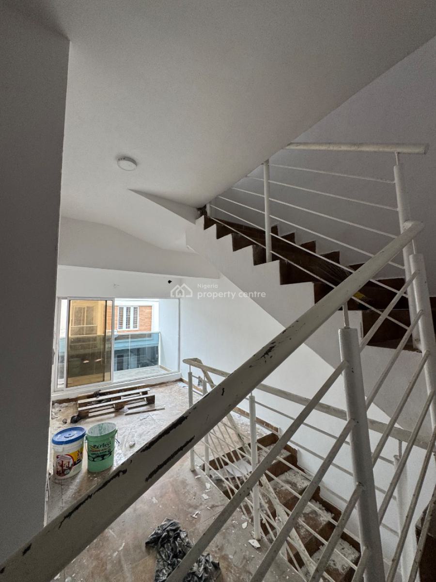 Renovated 4 Bedroom Duplex Terrace with Bq Secure Estate Band a, Orchid Road Before Round About, Lekki, Lagos, Terraced Duplex for Rent