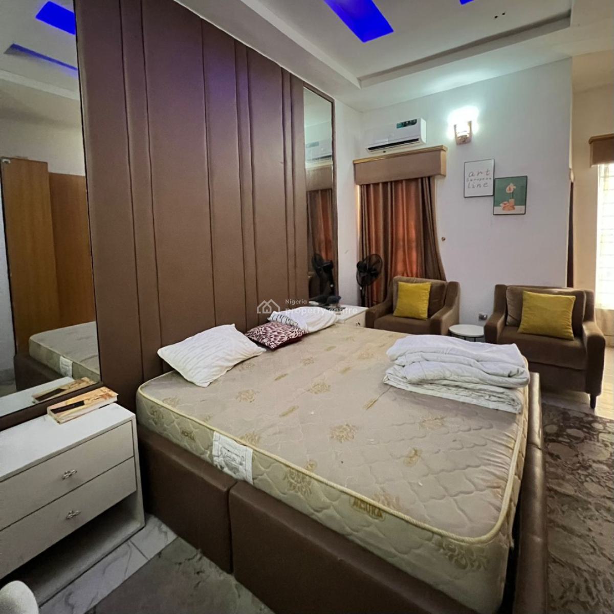 Fully Furnished 3 Bedroom Terrace Duplex, Ikota, Lekki, Lagos, Terraced Duplex for Rent
