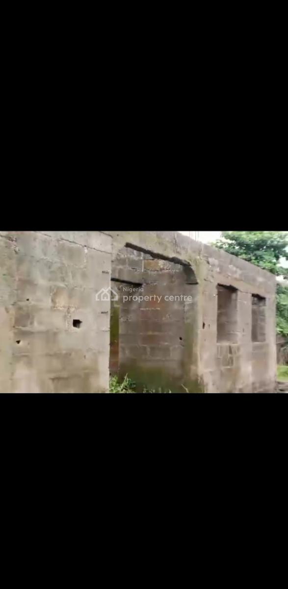 an Uncompleted Bungalow  on Full Plot, Ibafo, Ibafo, Ogun, Detached Bungalow for Sale