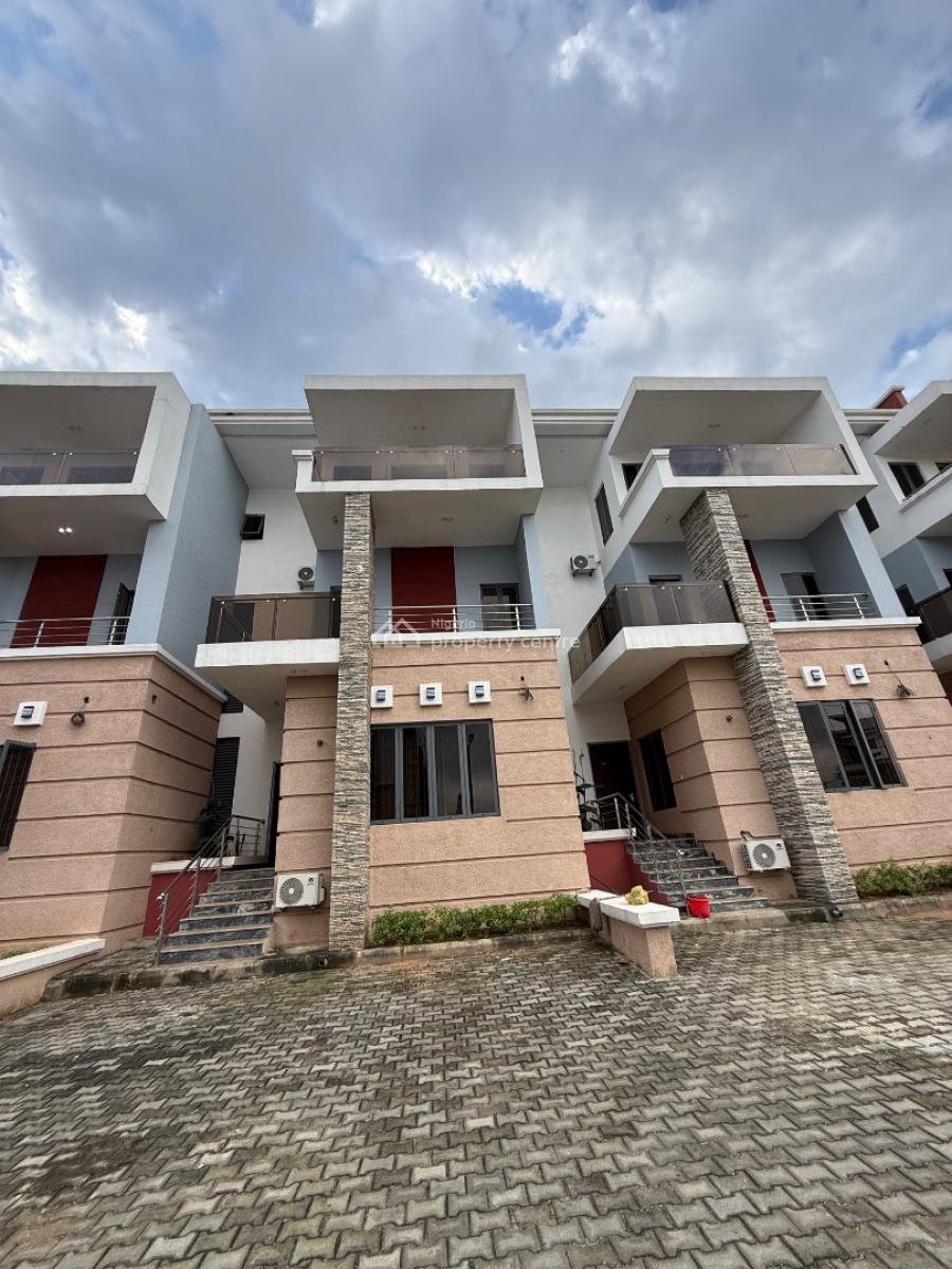 Brand New Serviced 4 Bedroom Terrace Duplex with Bq, Katampe Extension, Katampe Extension, Katampe, Abuja, Terraced Duplex for Rent