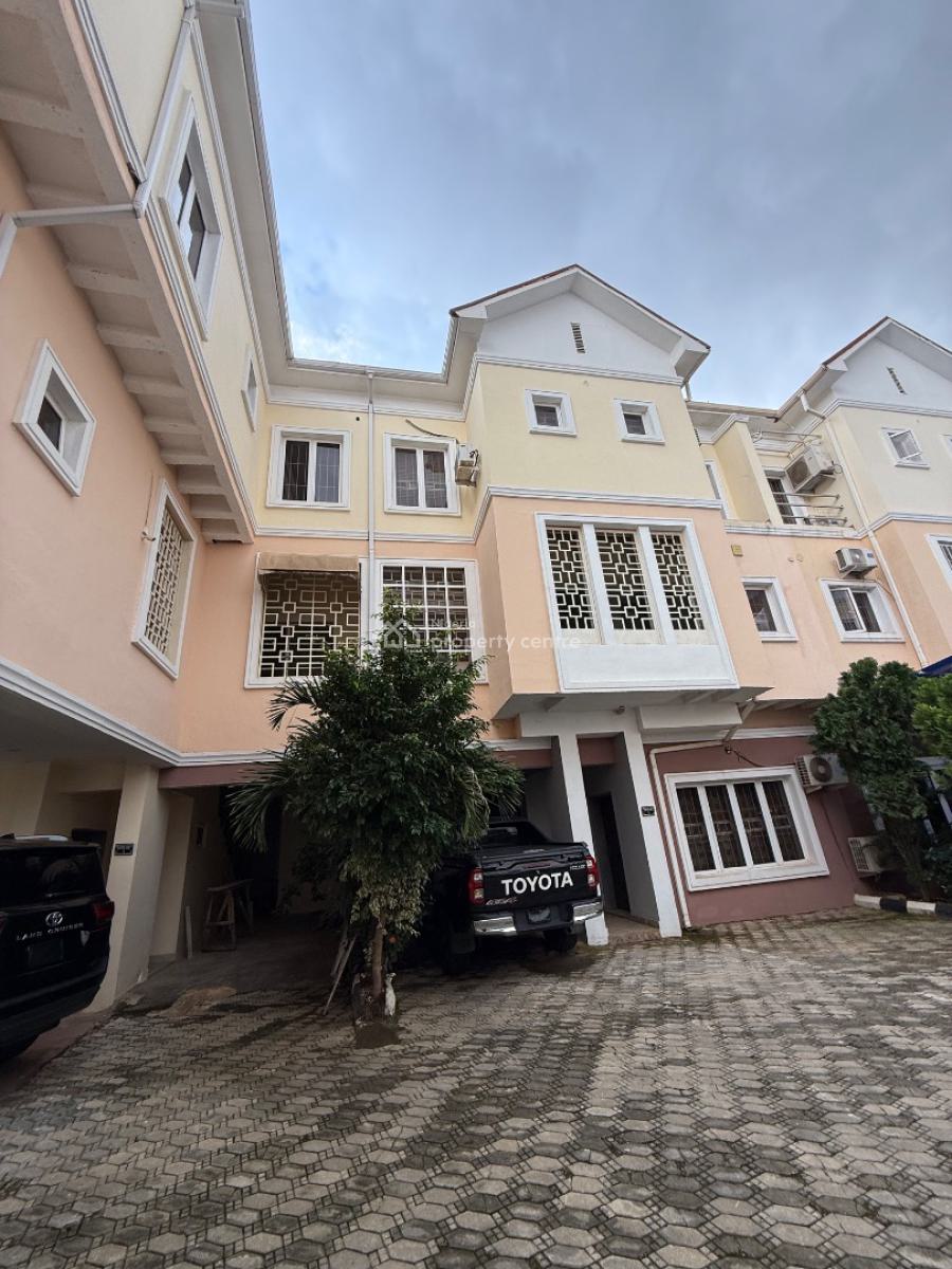 Lovely and Standard 4 Bedroom Terrace Duplex with 1 Bedroom Bq, Katampe Extension, Katampe Extension, Katampe, Abuja, Terraced Duplex for Rent