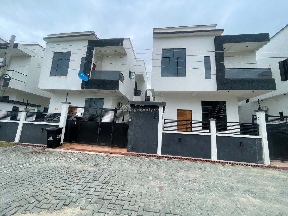 Brand New Detached Duplex with Room Boys Quarters, Well-secured Estate, Just Before Lagos Business School, General Paint, Ajah, Lagos, Detached Duplex for Rent