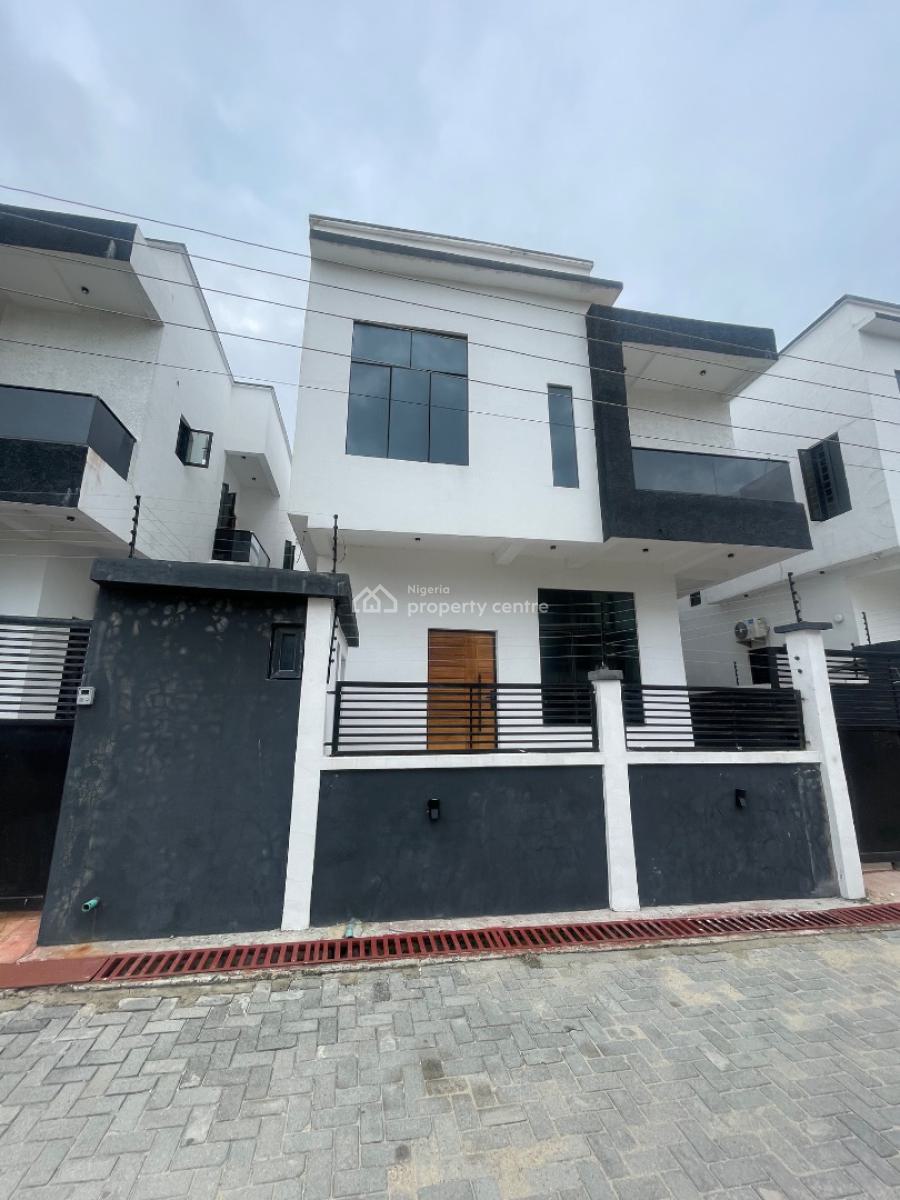 Brand New Detached Duplex with Room Boys Quarters, Well-secured Estate, Just Before Lagos Business School, General Paint, Ajah, Lagos, Detached Duplex for Rent