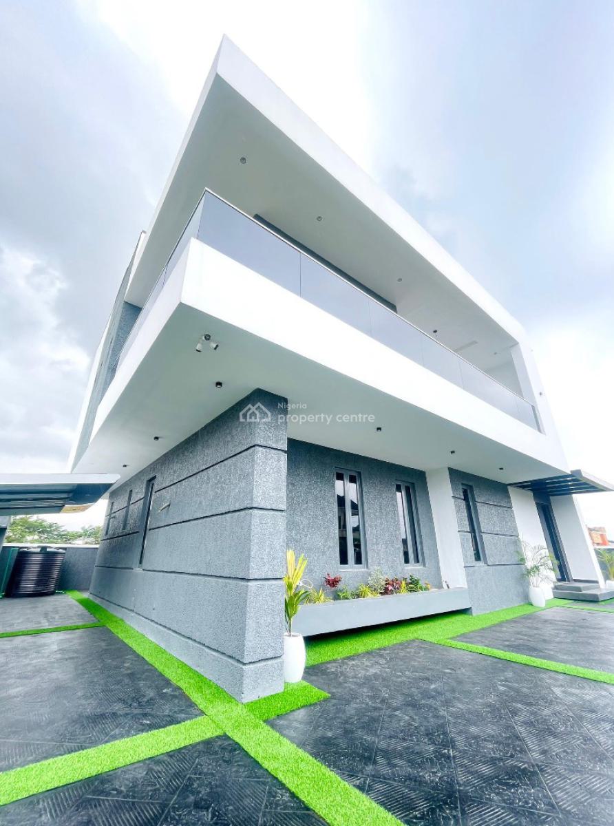 Lovely 5 Bedroom Fully Detached Duplex with Pool, Private Cinema & Bq, Sangotedo Ajah, Lekki, Lagos, Detached Duplex for Sale