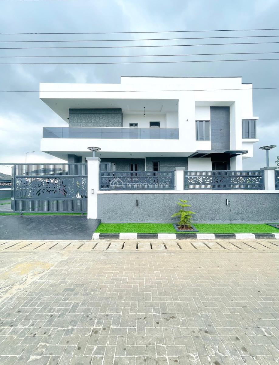 Lovely 5 Bedroom Fully Detached Duplex with Pool, Private Cinema & Bq, Sangotedo Ajah, Lekki, Lagos, Detached Duplex for Sale