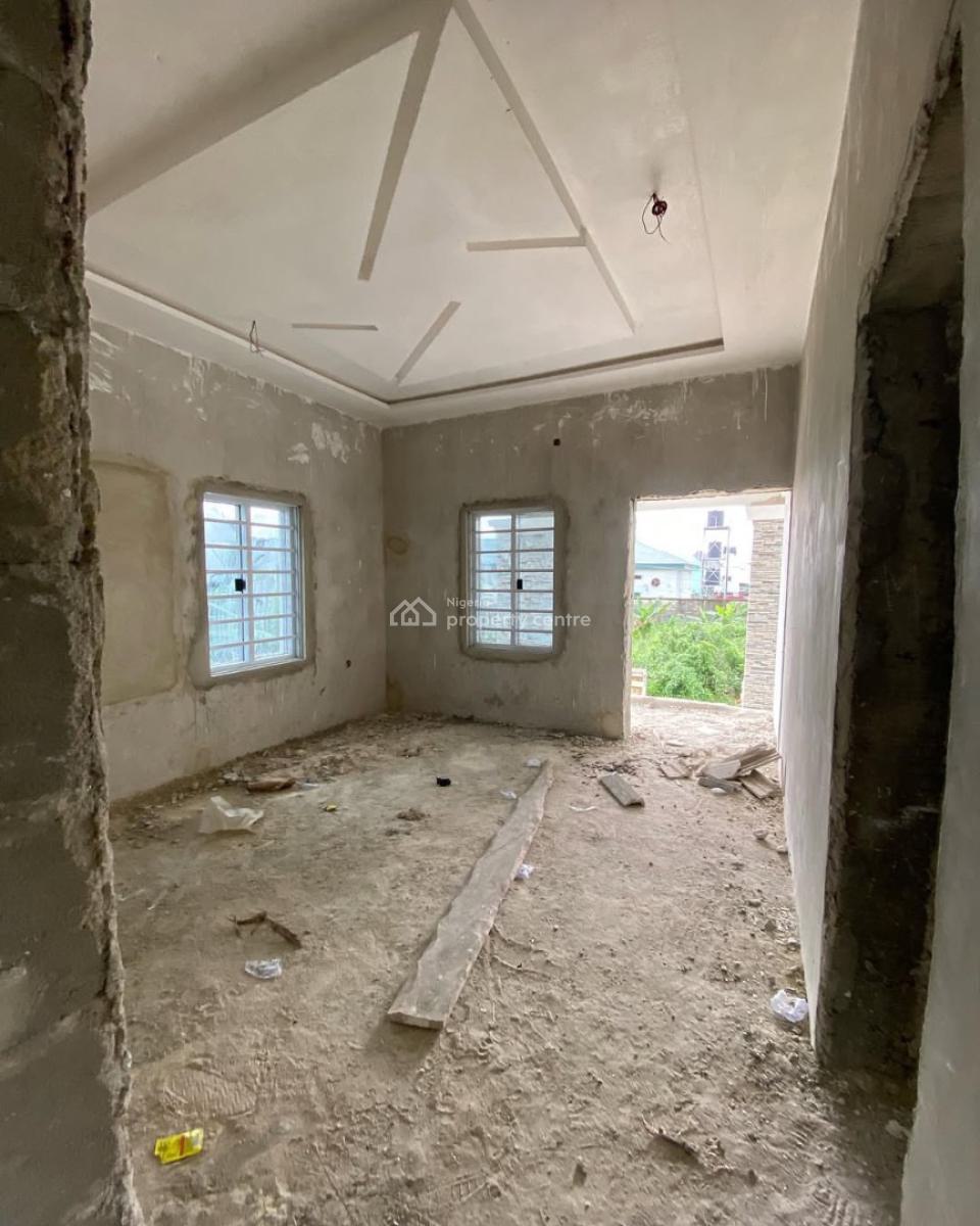 Spacious 4 Bedroom Duplex with 2 Room Bq  (80% Complete ), Paradise Estate, Shell Cooperative, Eneka Port Harcourt, Port Harcourt, Rivers, Detached Duplex for Sale