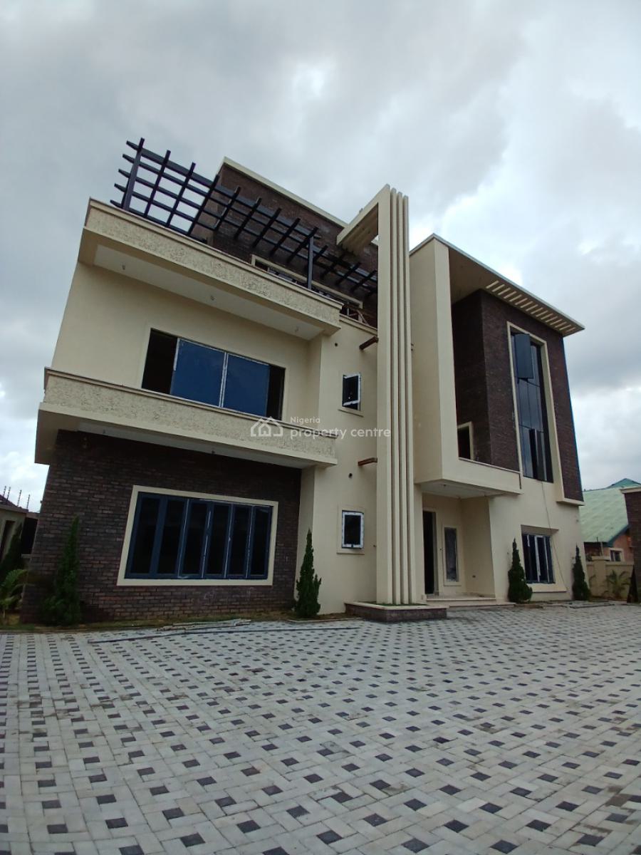 Brand New 7 Bedroom Fully Detached Mansion with Swimming Pool and Elev, Maitama District Abuja Diplomatic Zone, Maitama District, Abuja, Detached Duplex for Sale